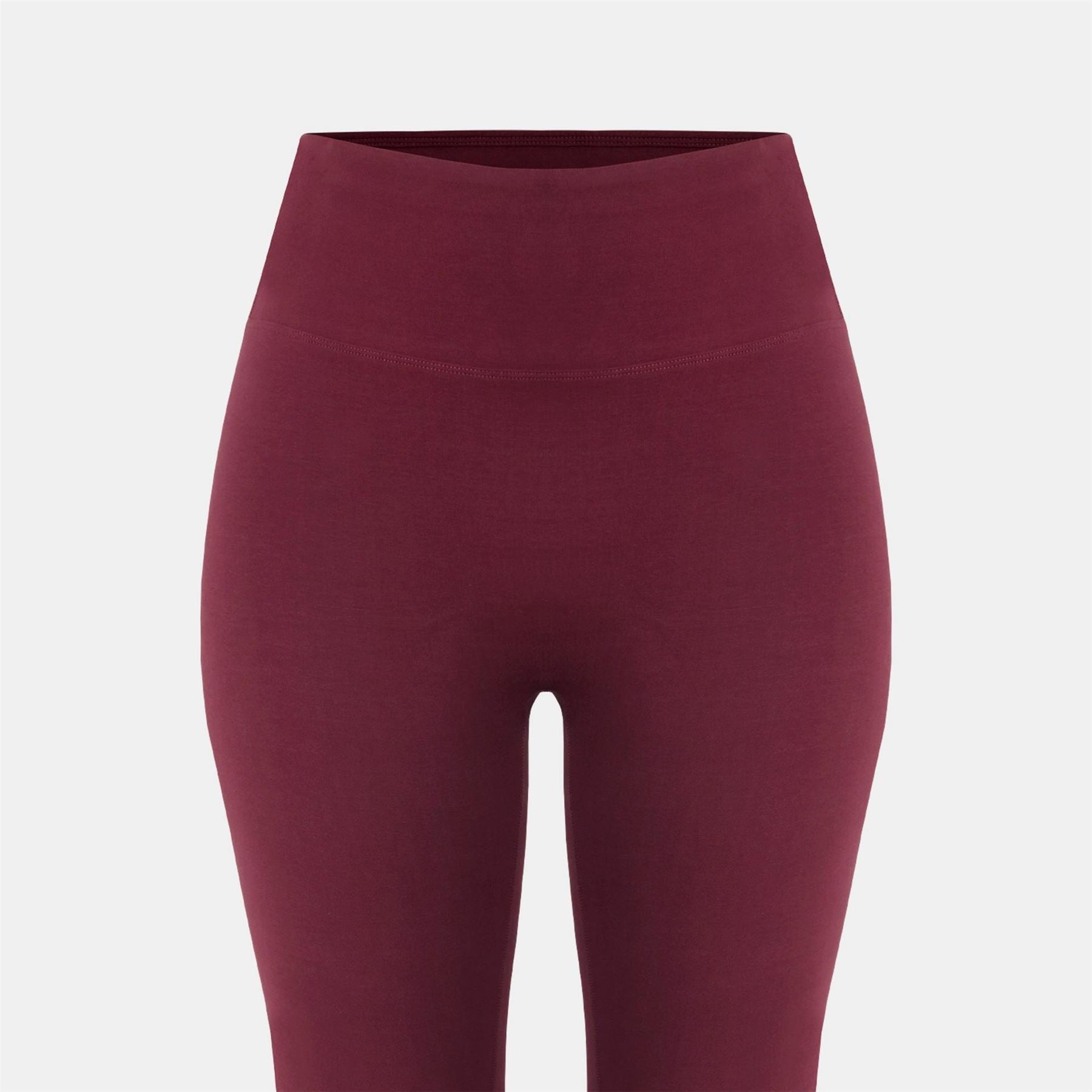 Miso Kick Flare High Waisted Full Length Cotton Leggings