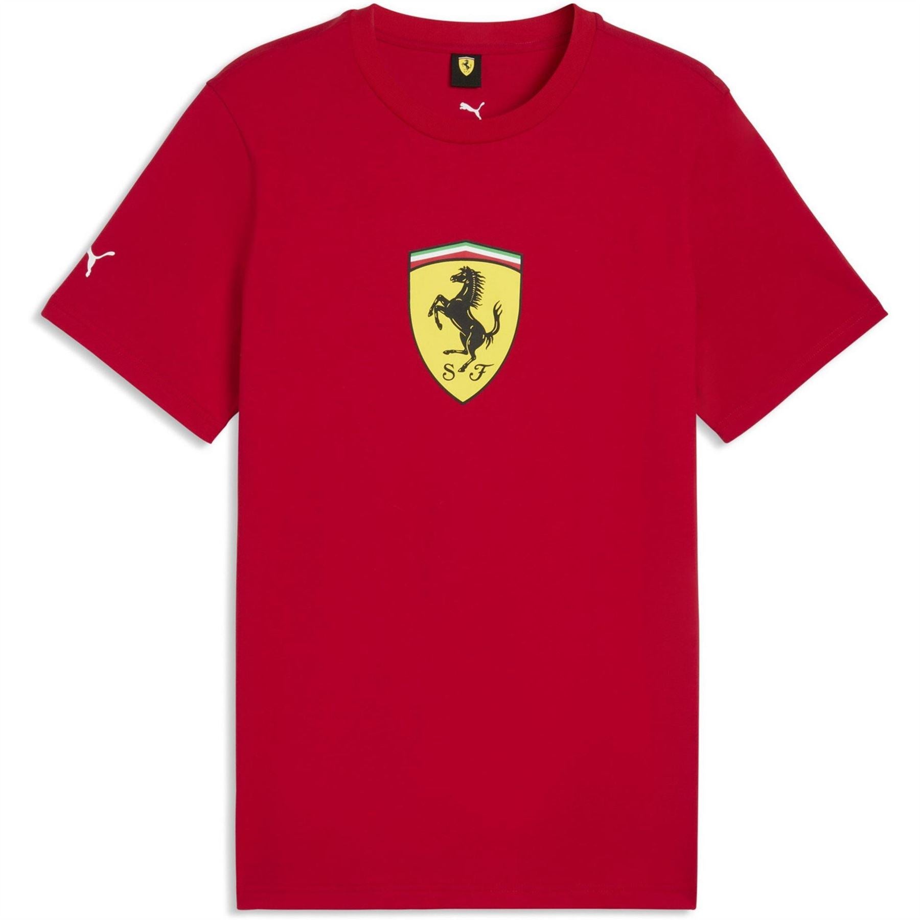 Puma Mens Scuderia Ferrari Shield Tee