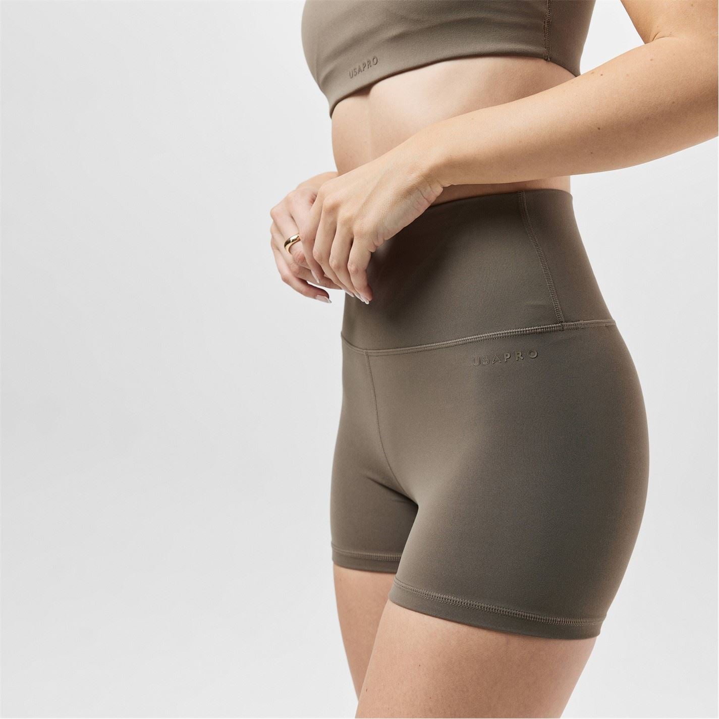 USA Pro Pro Fold Slim Fit Fitness Shorts