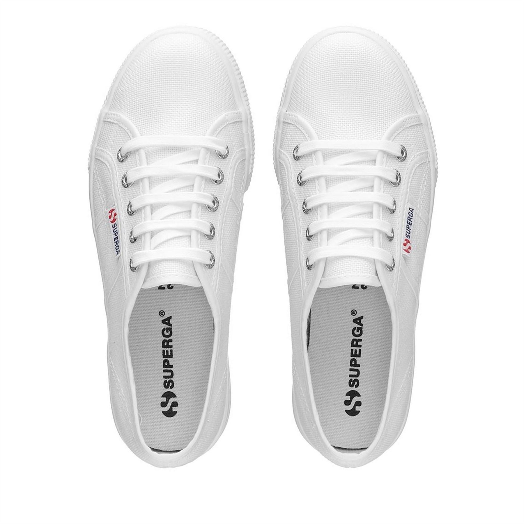 Superga 2790 Linea Canvas Low Top Platform Sneakers