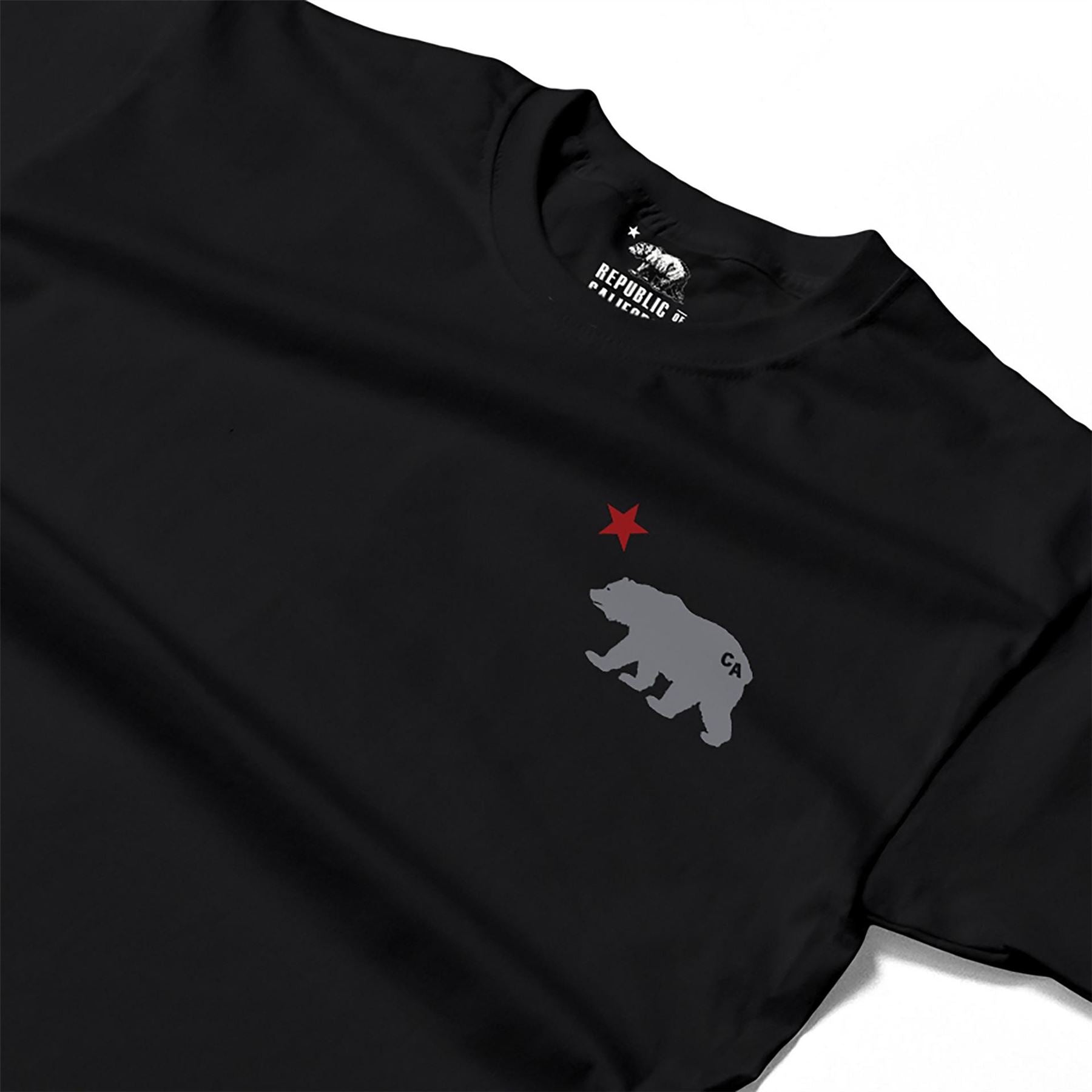 Republic of California Cali Large Genie Graphic Crew Neck Short Sleeve T-Shirt