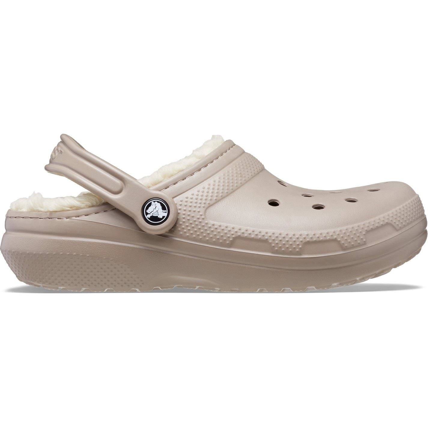 Crocs Lined Shuv Clogs with Perforated Toe