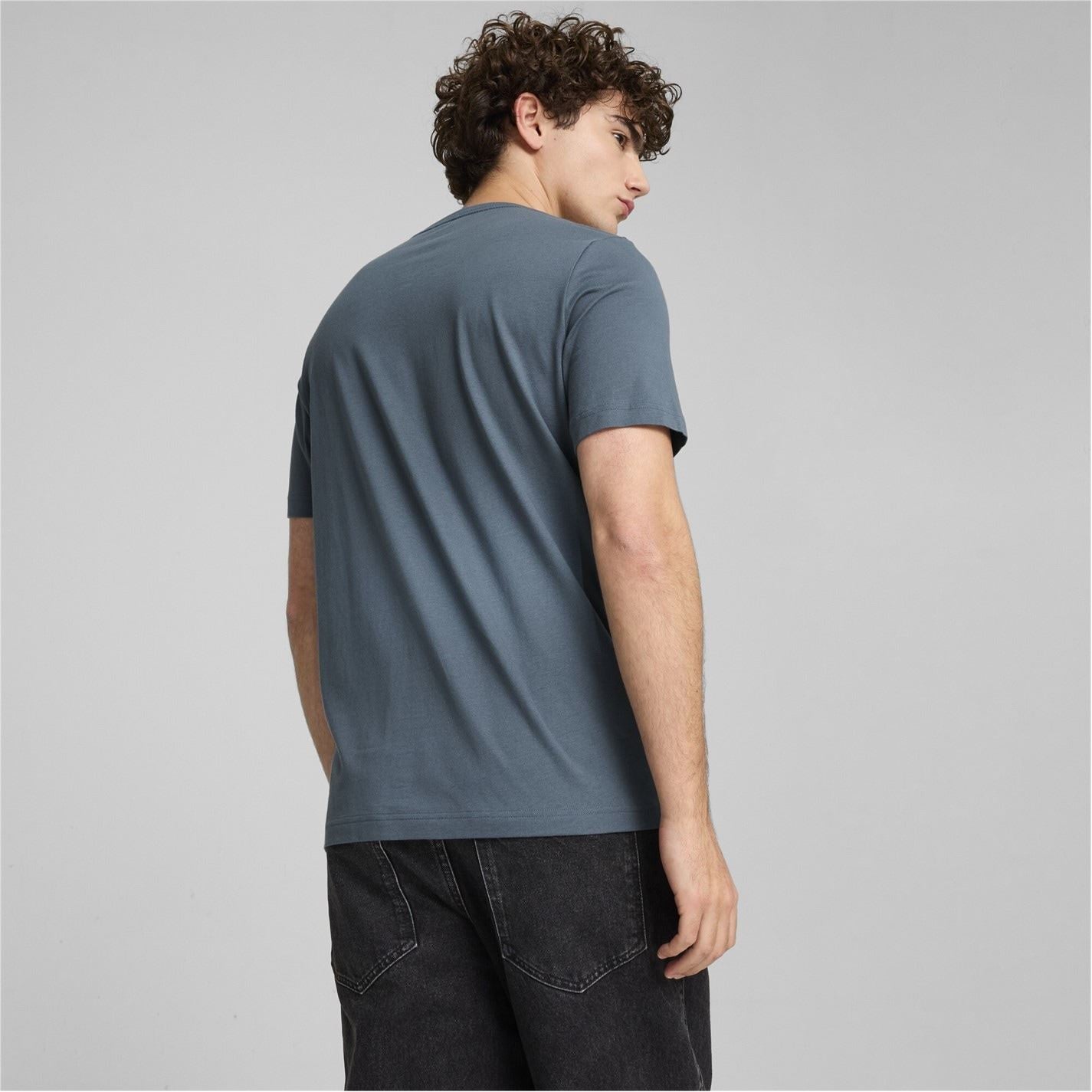 Puma Ess Logo Crew Neck Short Sleeve T-Shirt