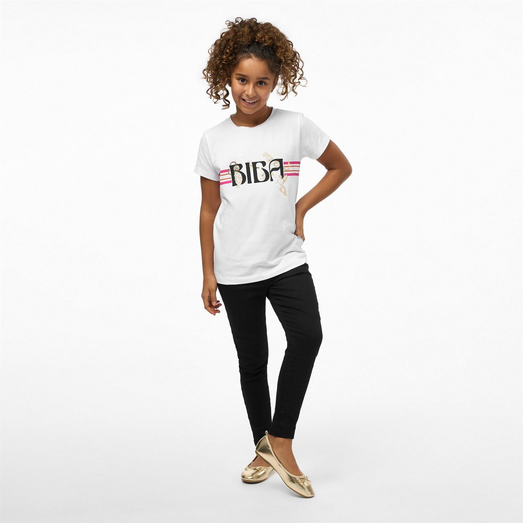 Biba Girls Logo T-Shirt