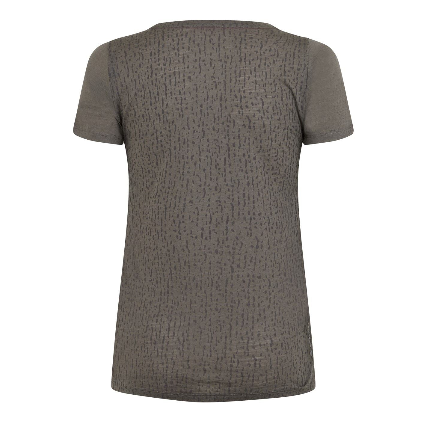 Salewa Crew Neck Regular Fit Short Sleeve T-Shirt