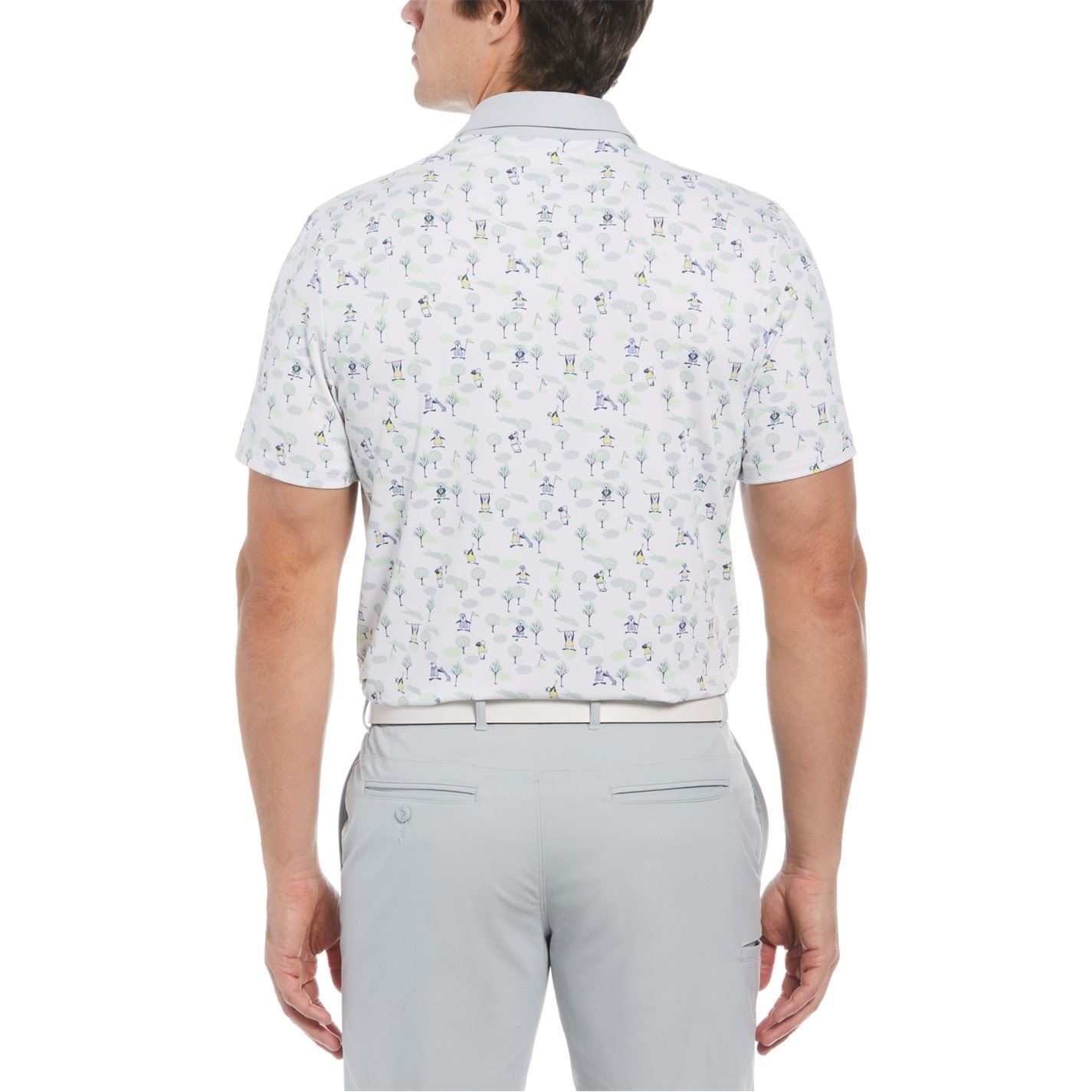 Original Penguin Golf Peten Course Penguin Regular Fit Shirt