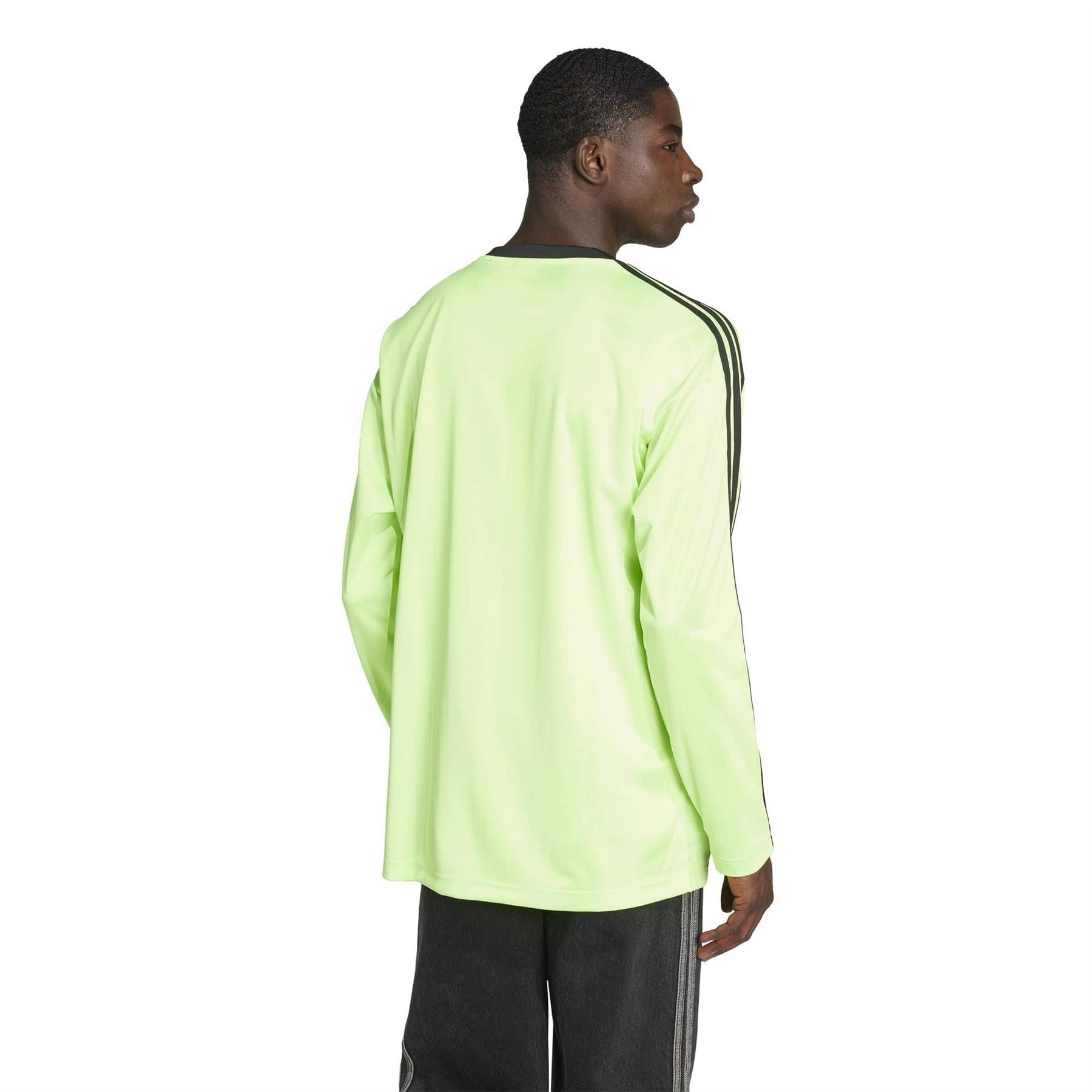 adidas Jacquard Jersey Long Sleeve T-Shirt
