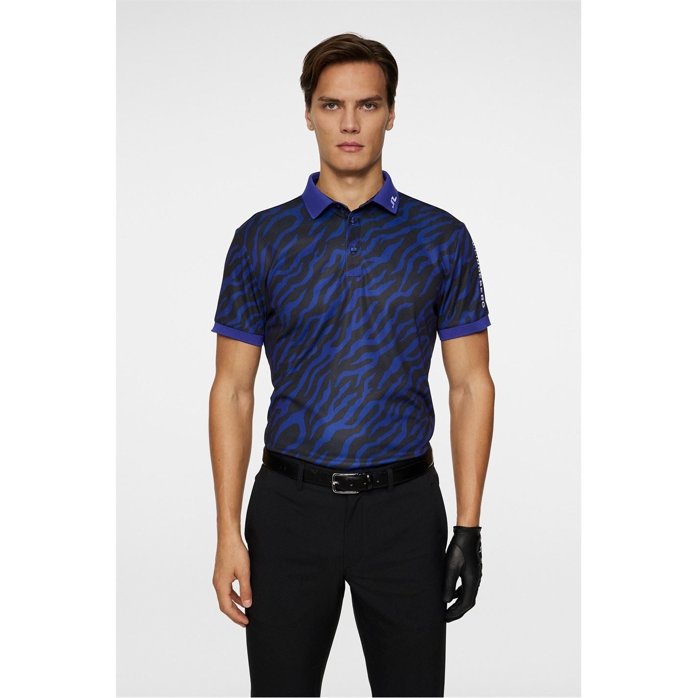 J Lindeberg Golf Short Sleeve Performance Polo Shirt