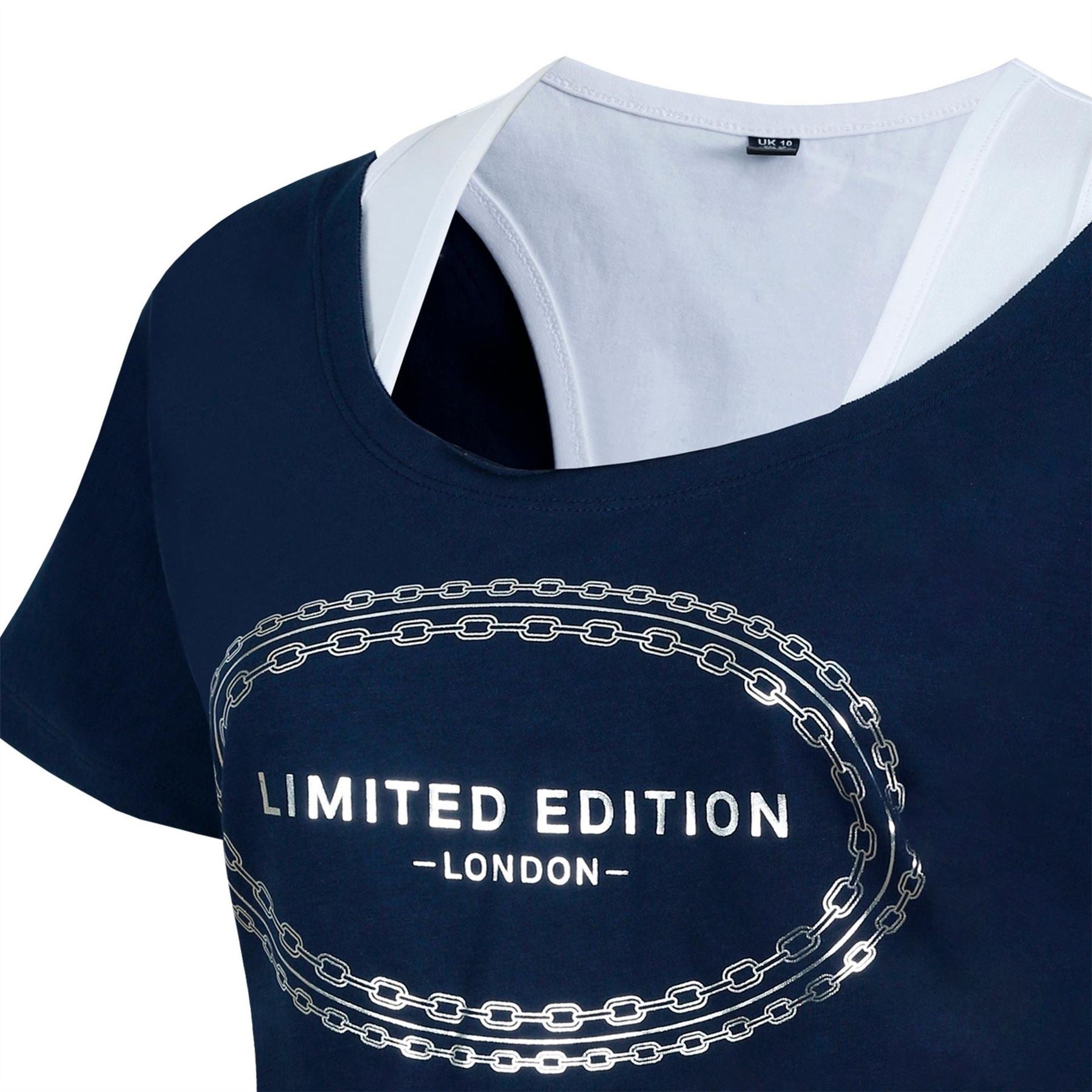 Golddigga Double Layer T-Shirt Ladies