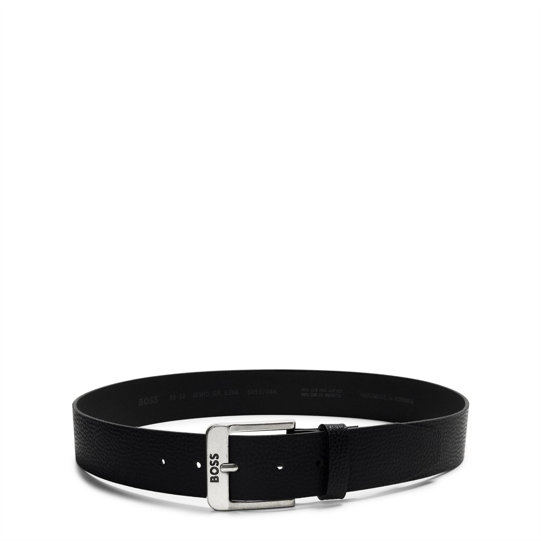 Boss Gr Sz40 10251619 01 Leather Belt Mens