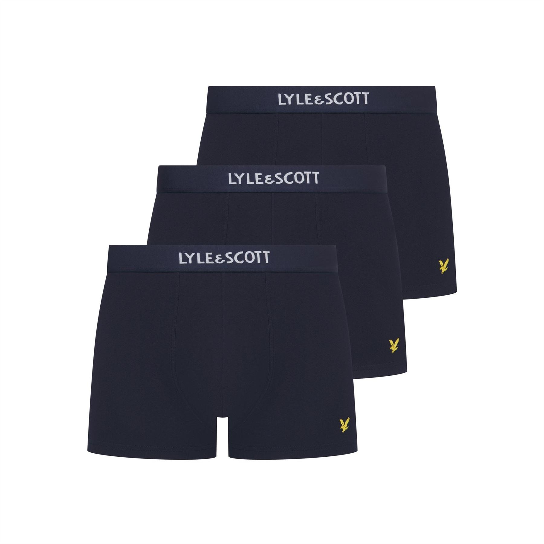 Lyle and Scott  And  Scott Devon 3 Pack Underwear Trunks