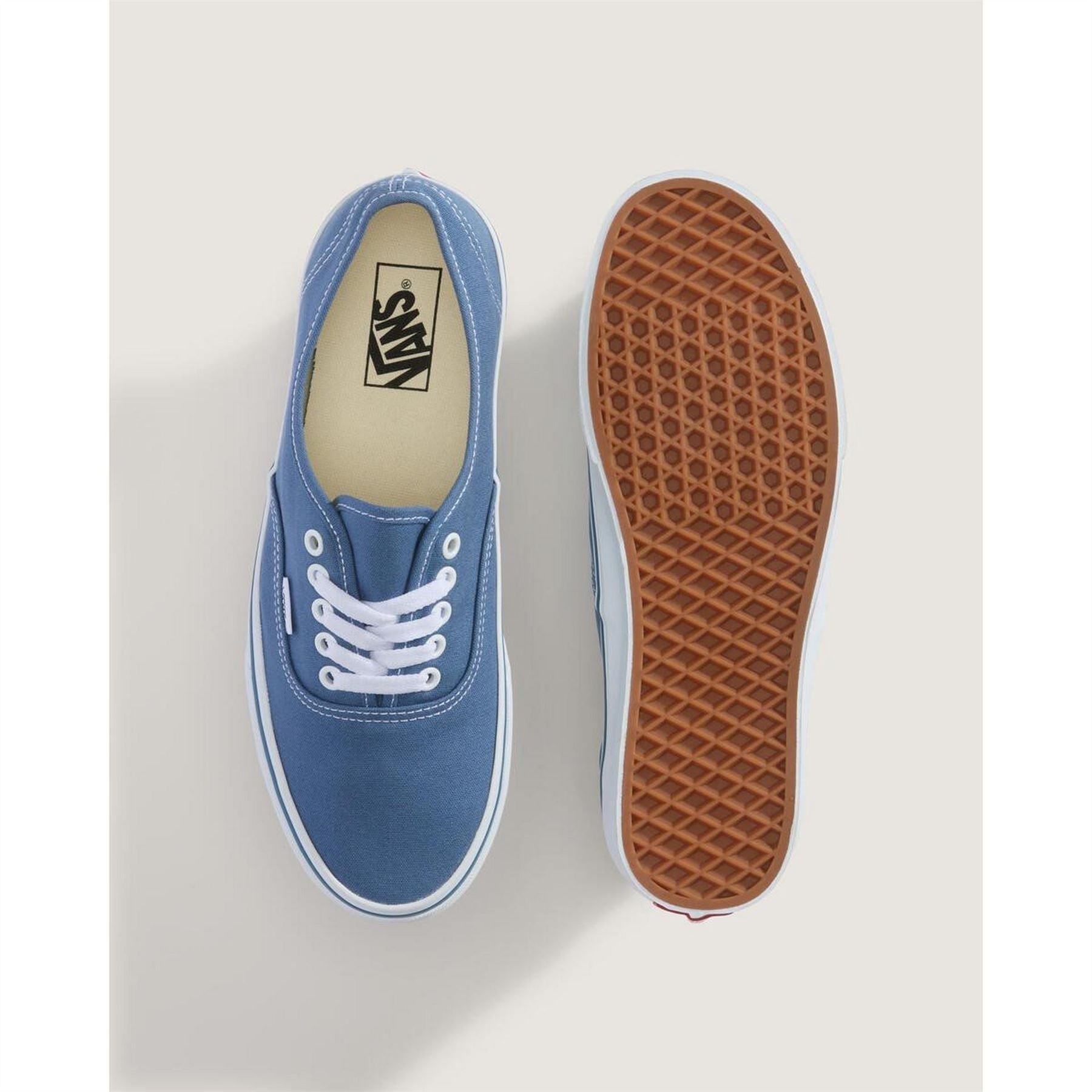 Vans Authentic Canvas Low Top Skate Shoes