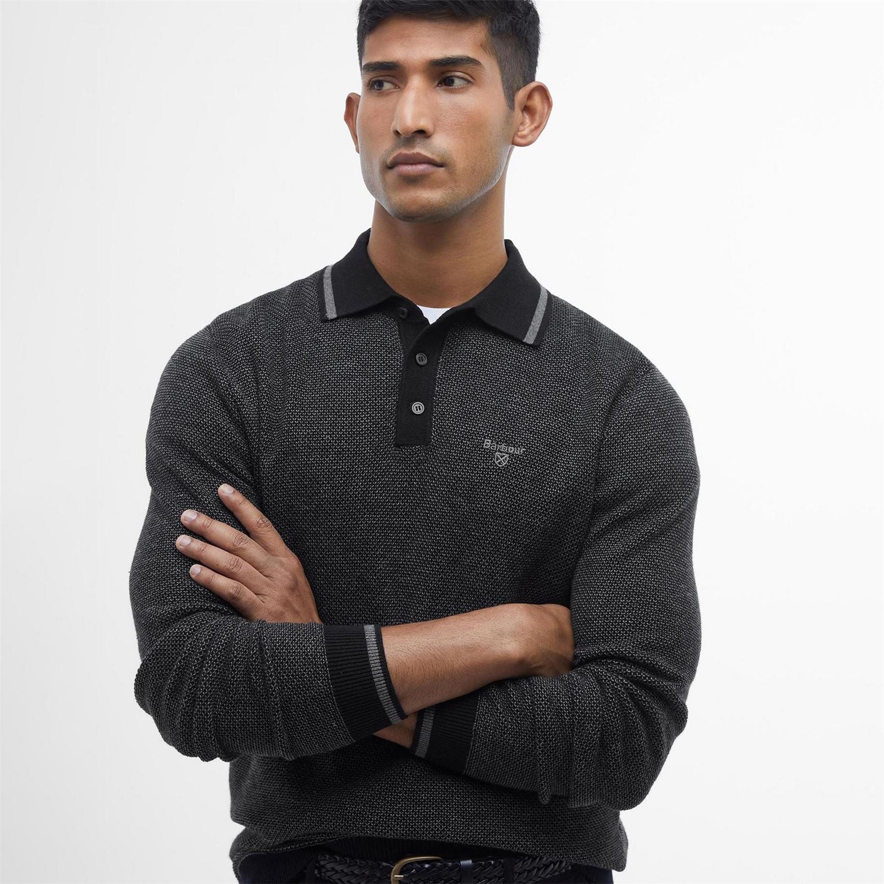 Barbour Knitted Polo Shirt