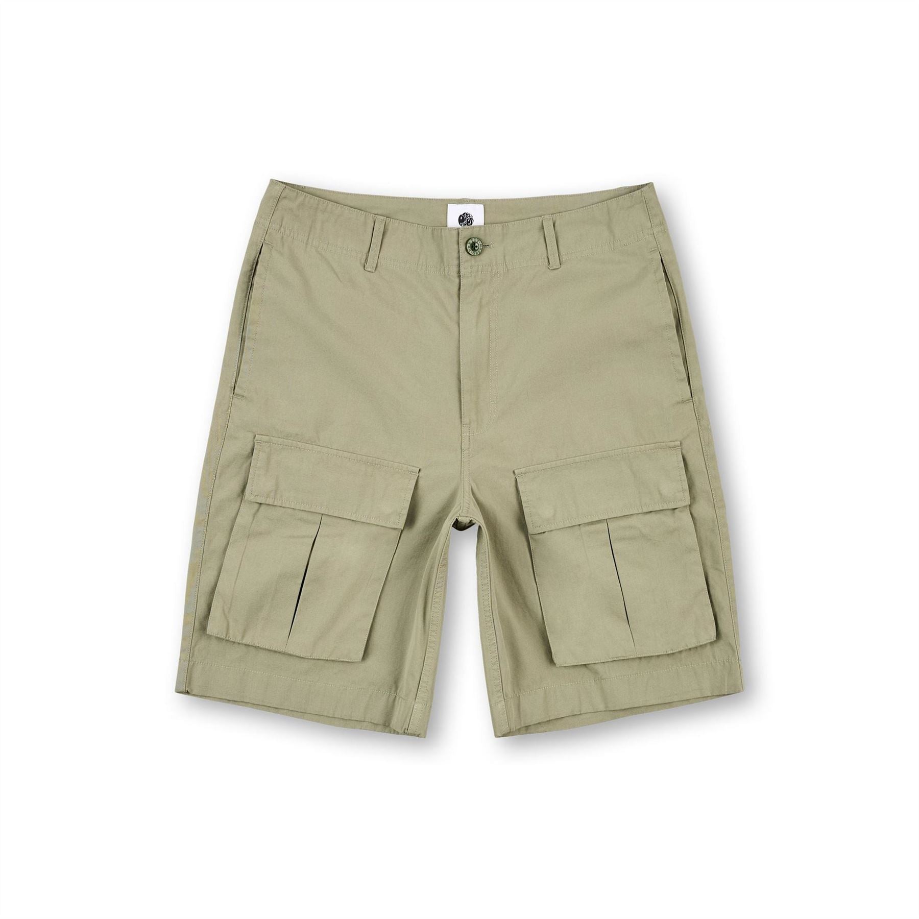 Pretty Green Cargo Shorts with Utility Pocket