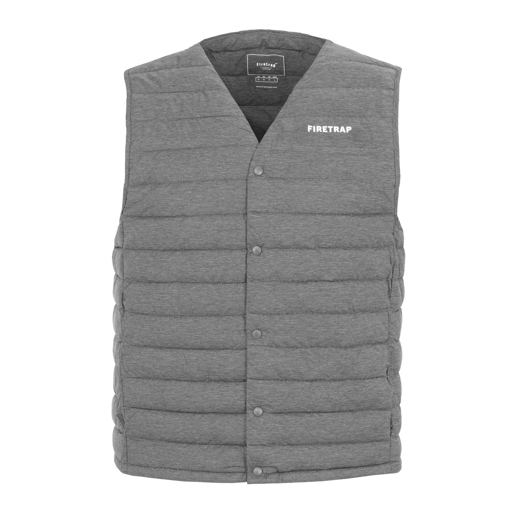 Firetrap Padded Sleeveless Gilet