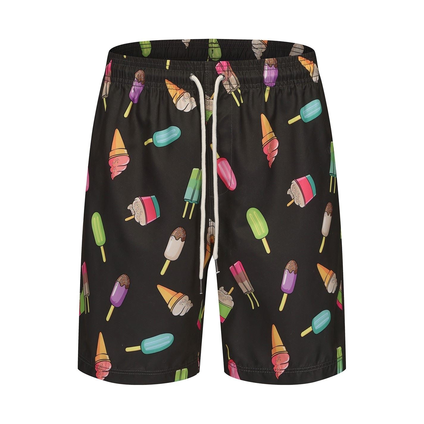 Hot Tuna AOP Floral Patterned Swim Shorts with Drawstring