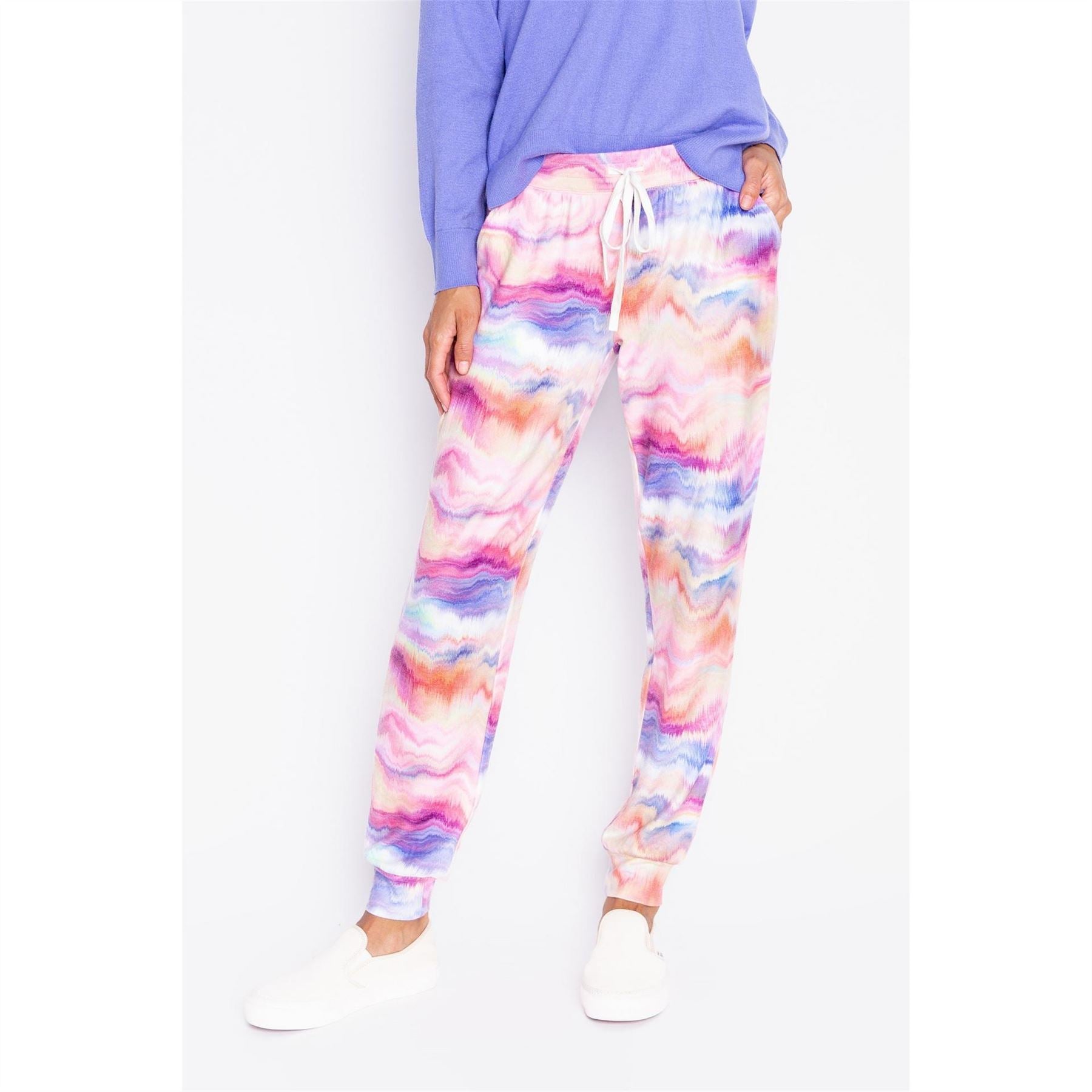 PJ Salvage Salvage Tie Die Pants