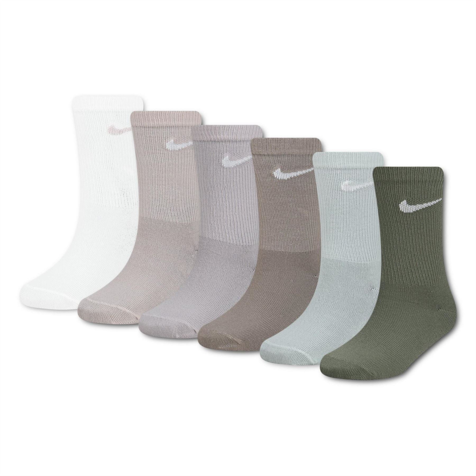 Nike 6 Pack Of Crew Socks Childrens