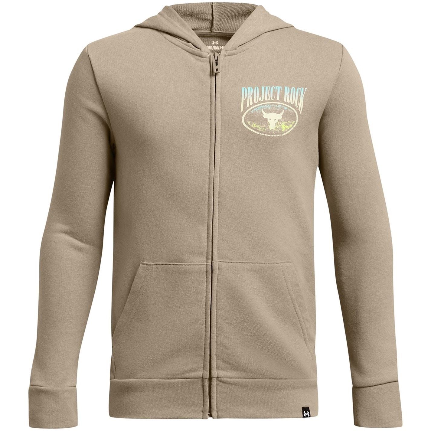 Under Armour Armour Pjt Rck Boys Ls FulL-Zipullover Hoody Q1 Hoody