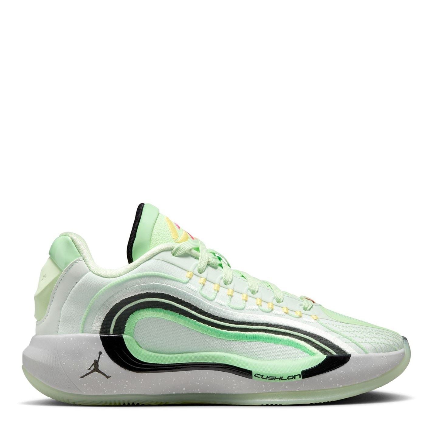 Air Jordan Luka 4 Graphic Print Low Top Sneakers