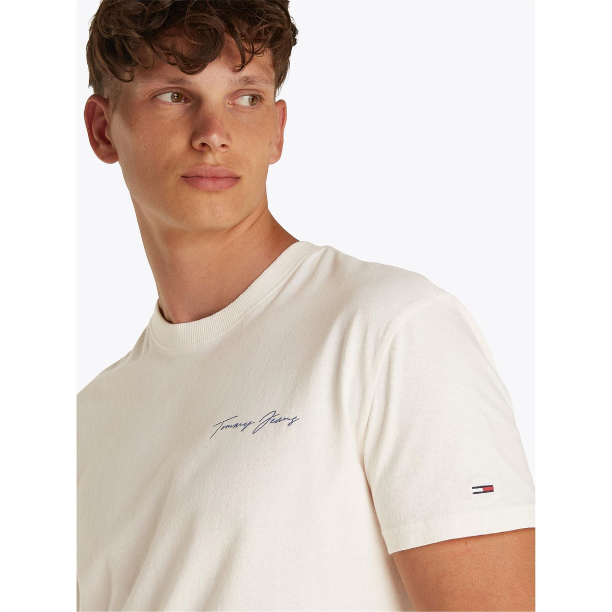 Tommy Jeans Tjm Signature Sailing Short Sleeve T-Shirt