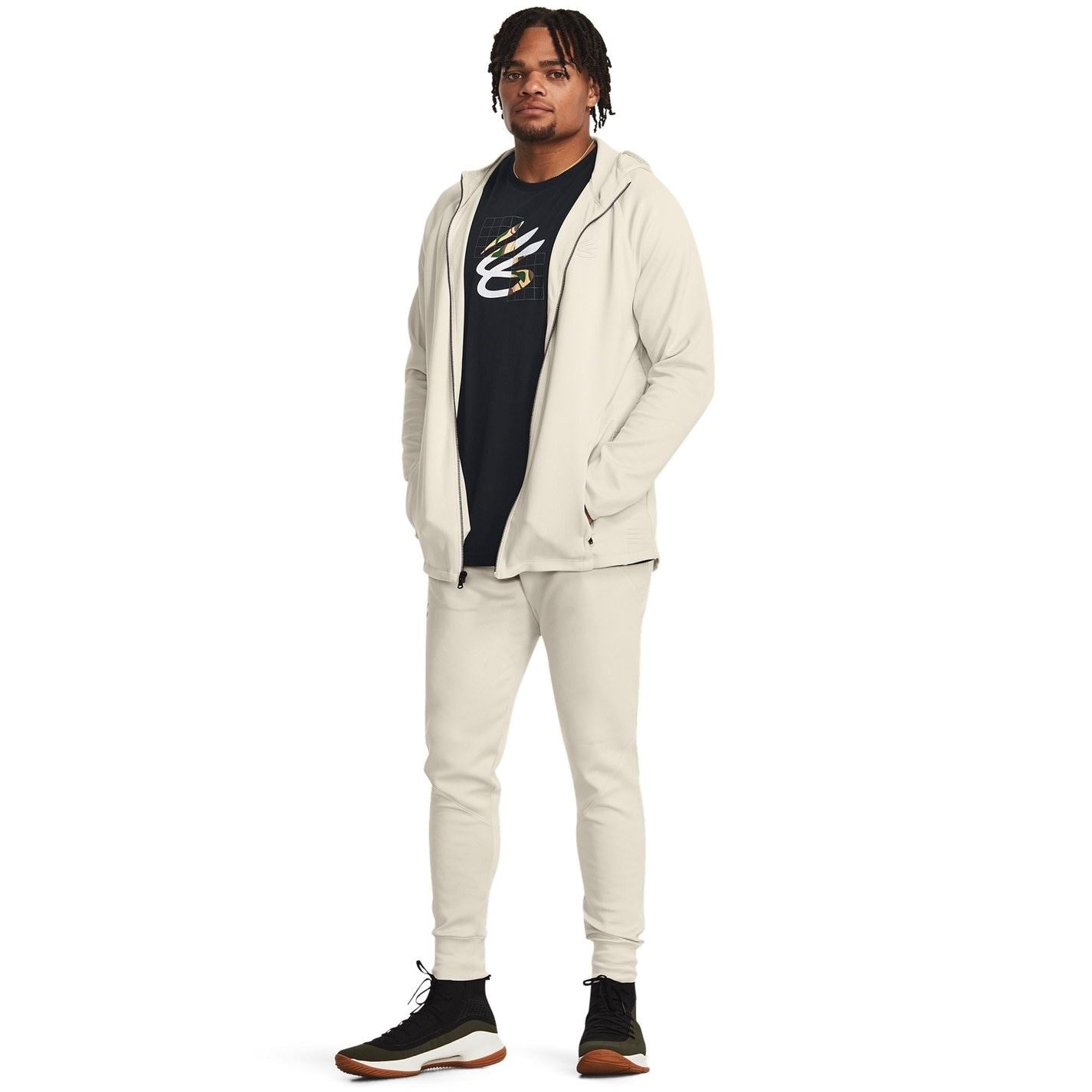 Under Armour Mens Armour Curry Playable Jacket Hoody