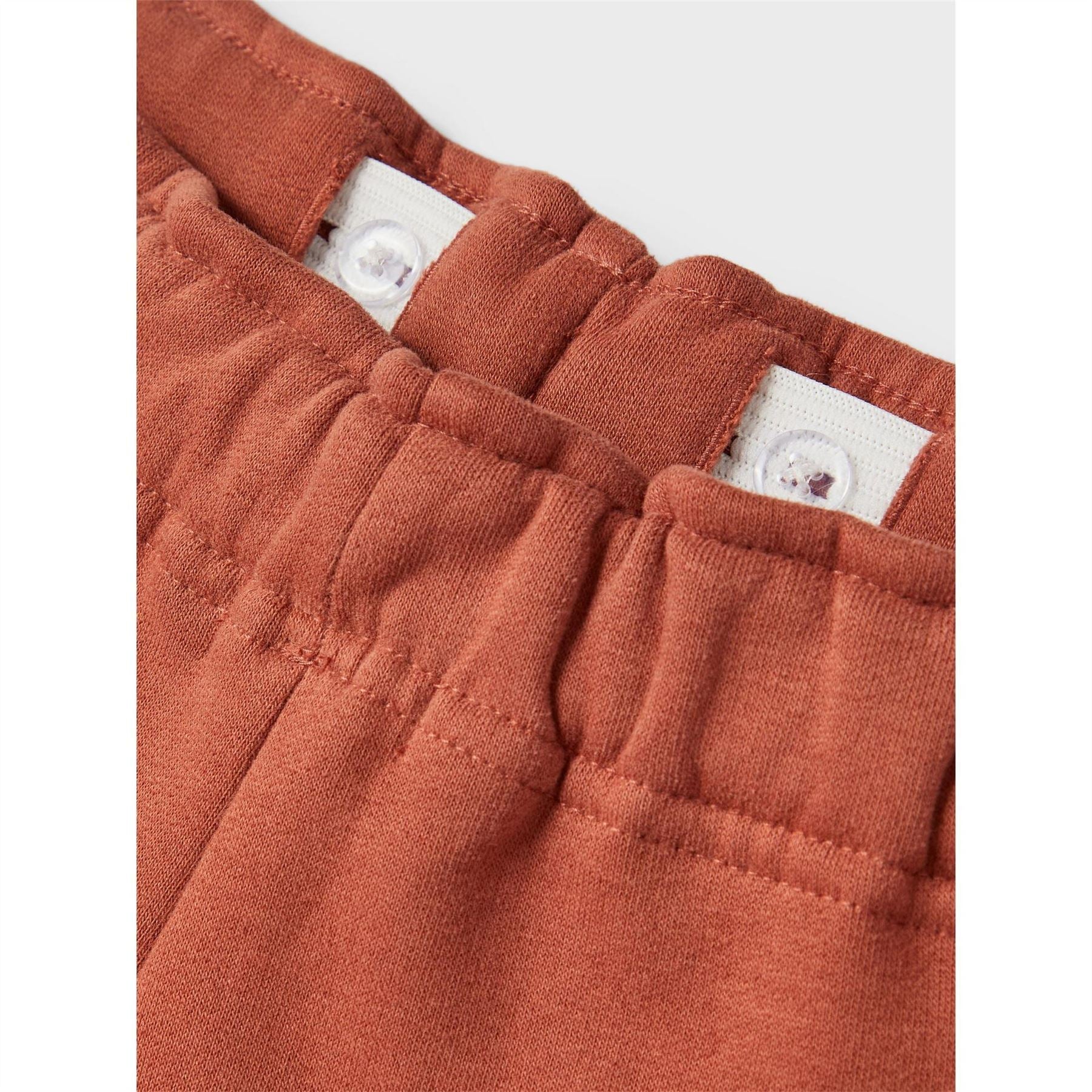 Name It Solid Patterned Slim Sweatpants
