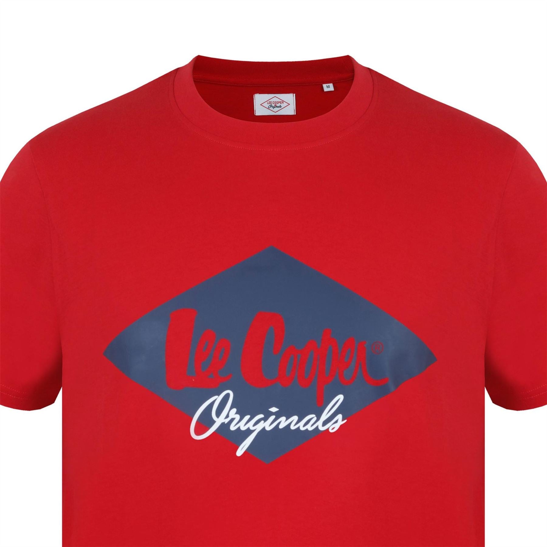 Lee Cooper Mens Cooper Logo T-Shirt