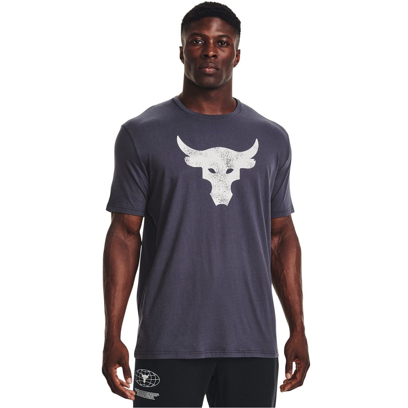 Under Armour Mens Project Rock Brahma Short Sleeve T-Shirt