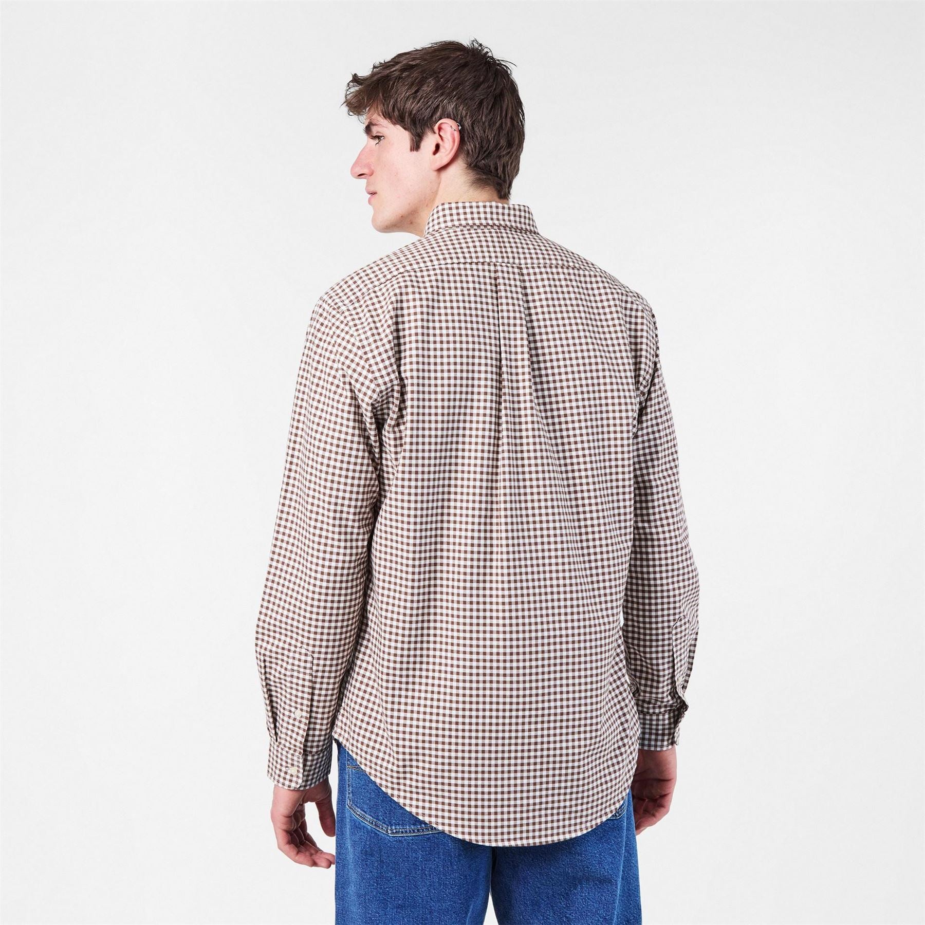 Polo Ralph Lauren Ox Lined Long Sleeve Patterned Shirt