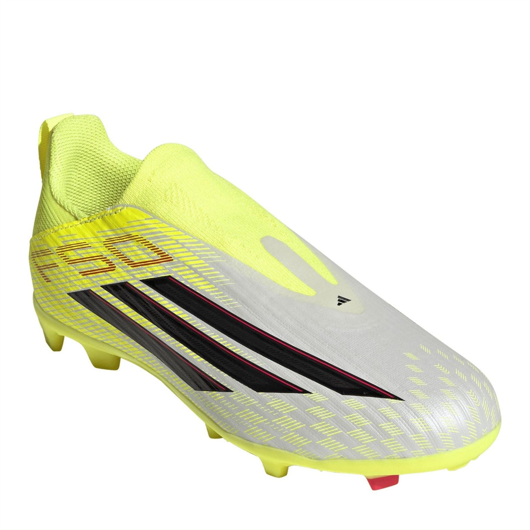 adidas F50 Academy Laceless Juniors Firm Ground Football Boots