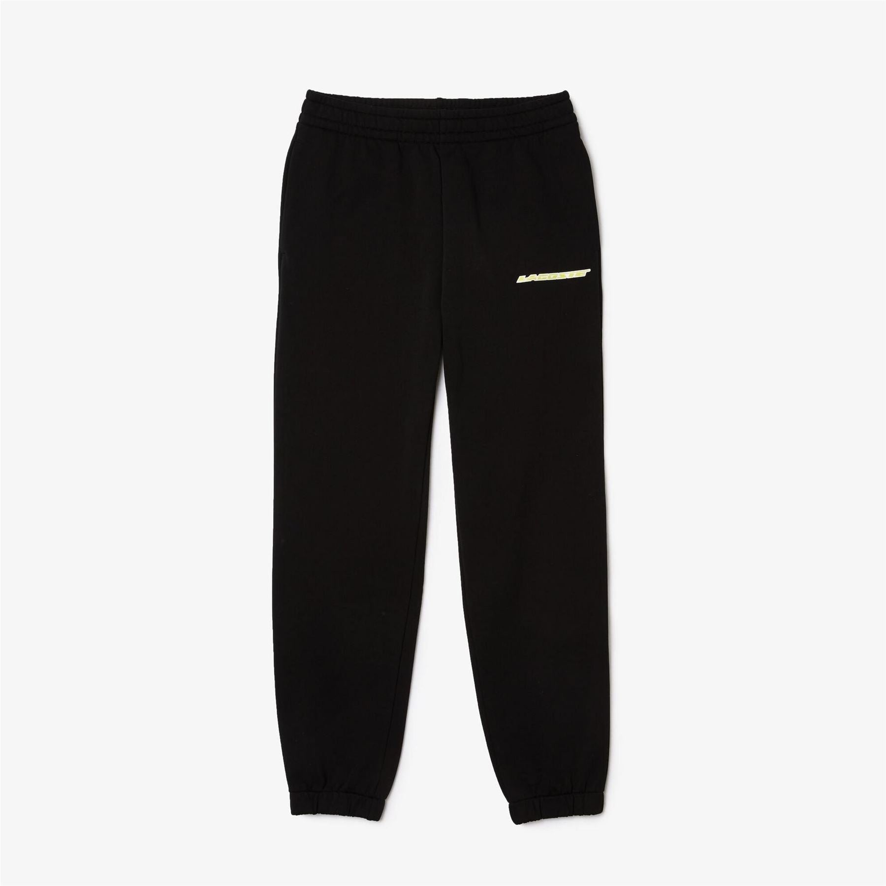 Lacoste Solid Patterned Elasticated Cuff Slim Joggers