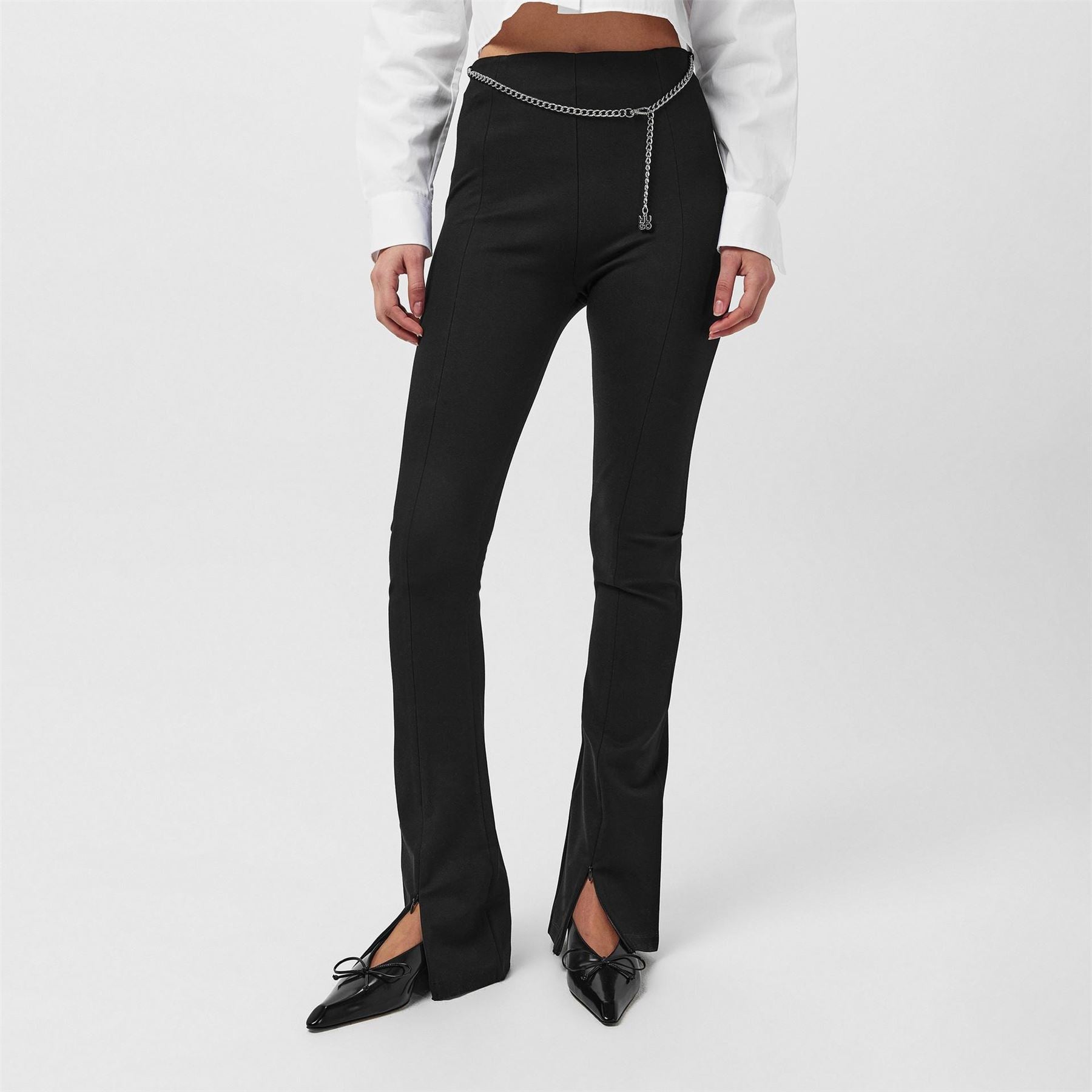 Hugo Norinda Chain Slim Fit Trousers