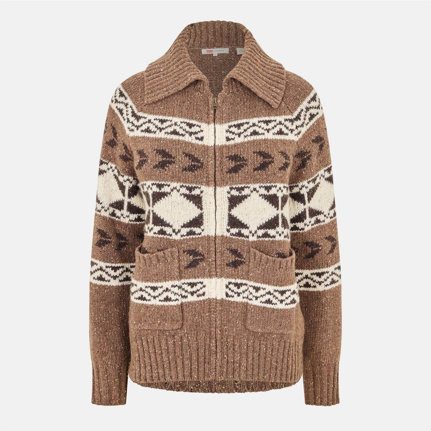 Levis Waverly Shawl Collar Long Sleeve Sweater