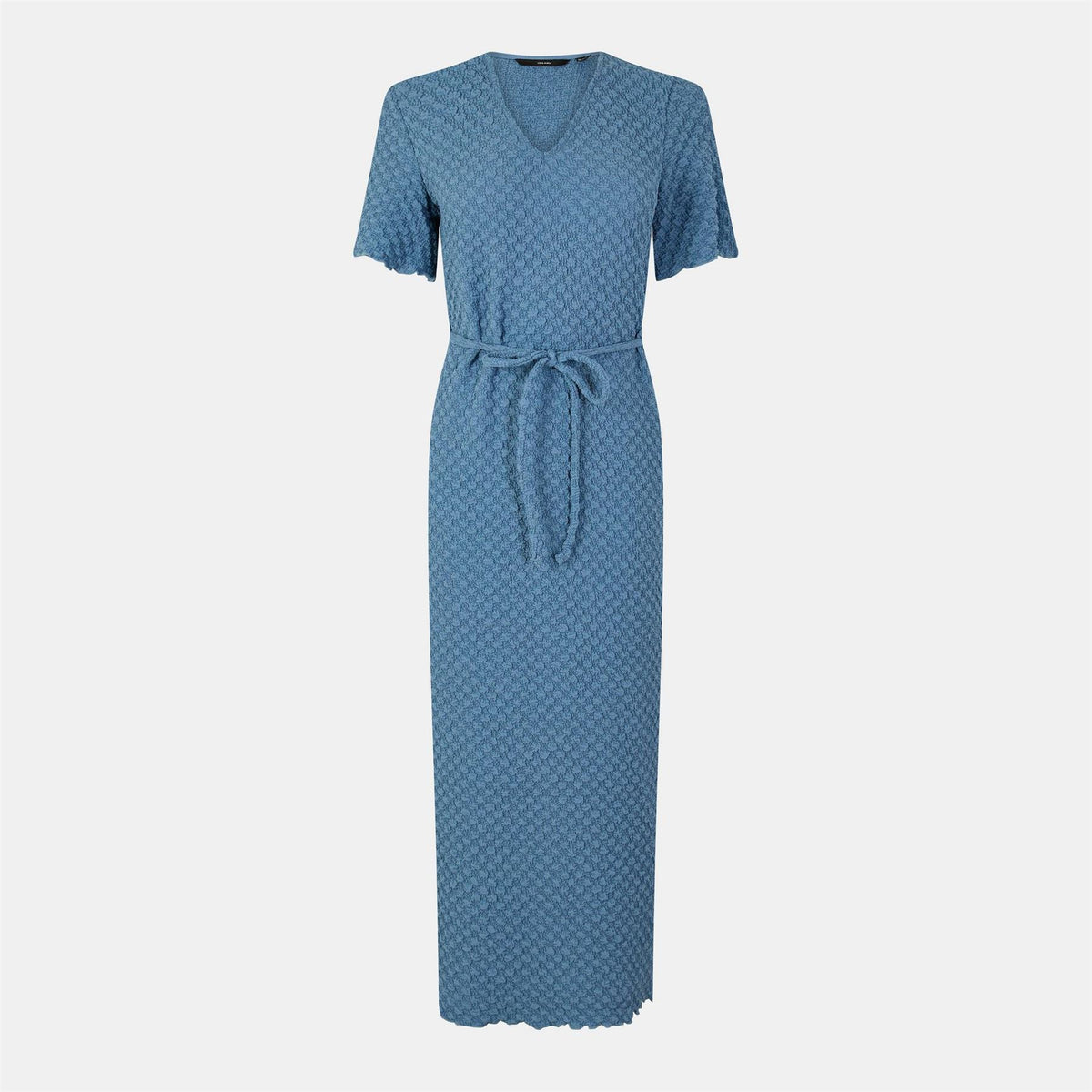 Vero Moda Bubble V-Neck Midi A-Line Dress