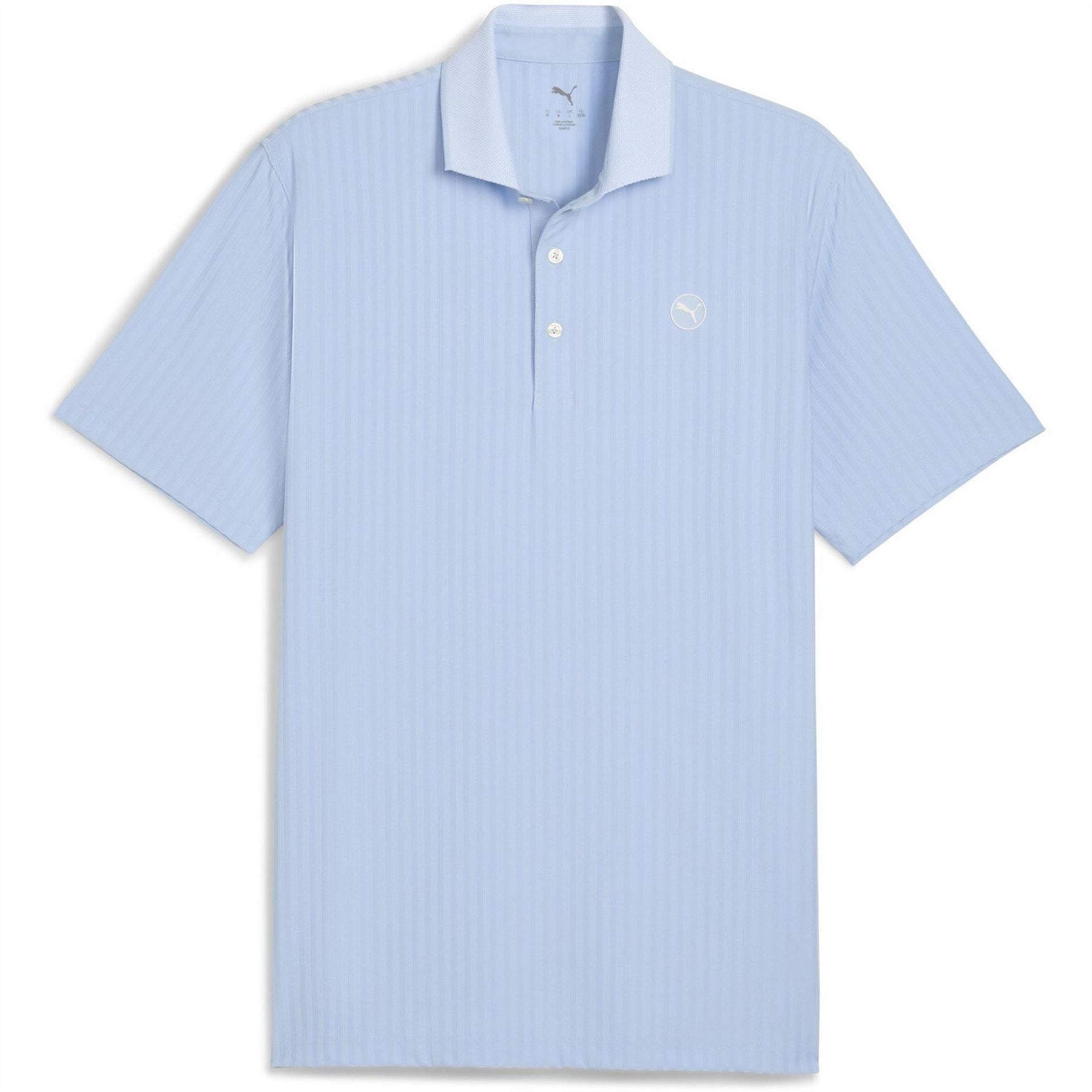 Puma Mattr Stripe Jacquard Short Sleeve Polo