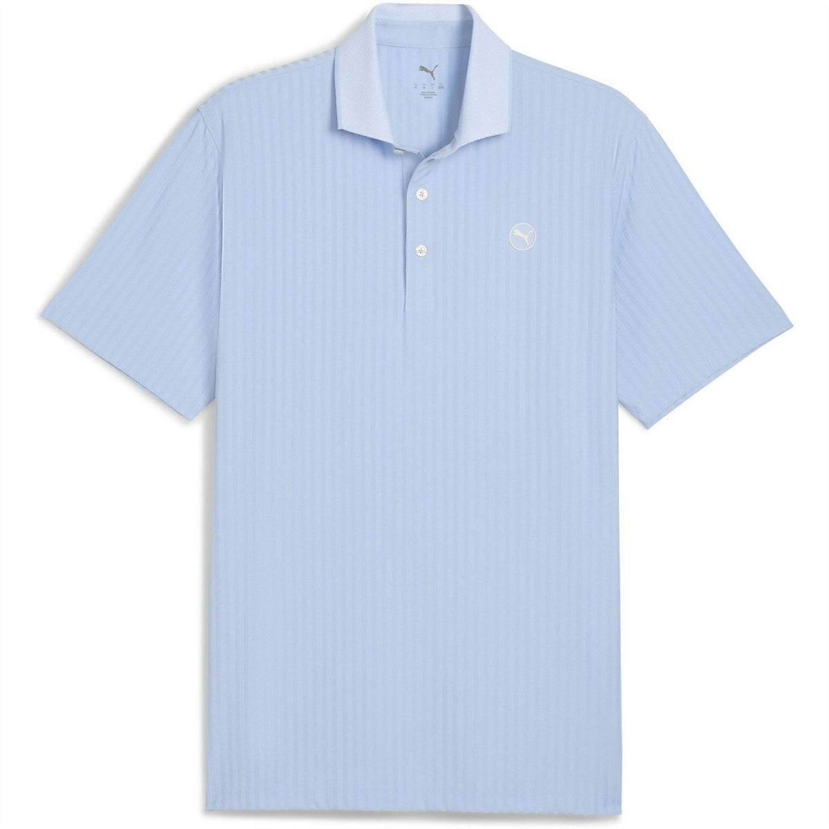 Puma Mattr Stripe Jacquard Short Sleeve Polo