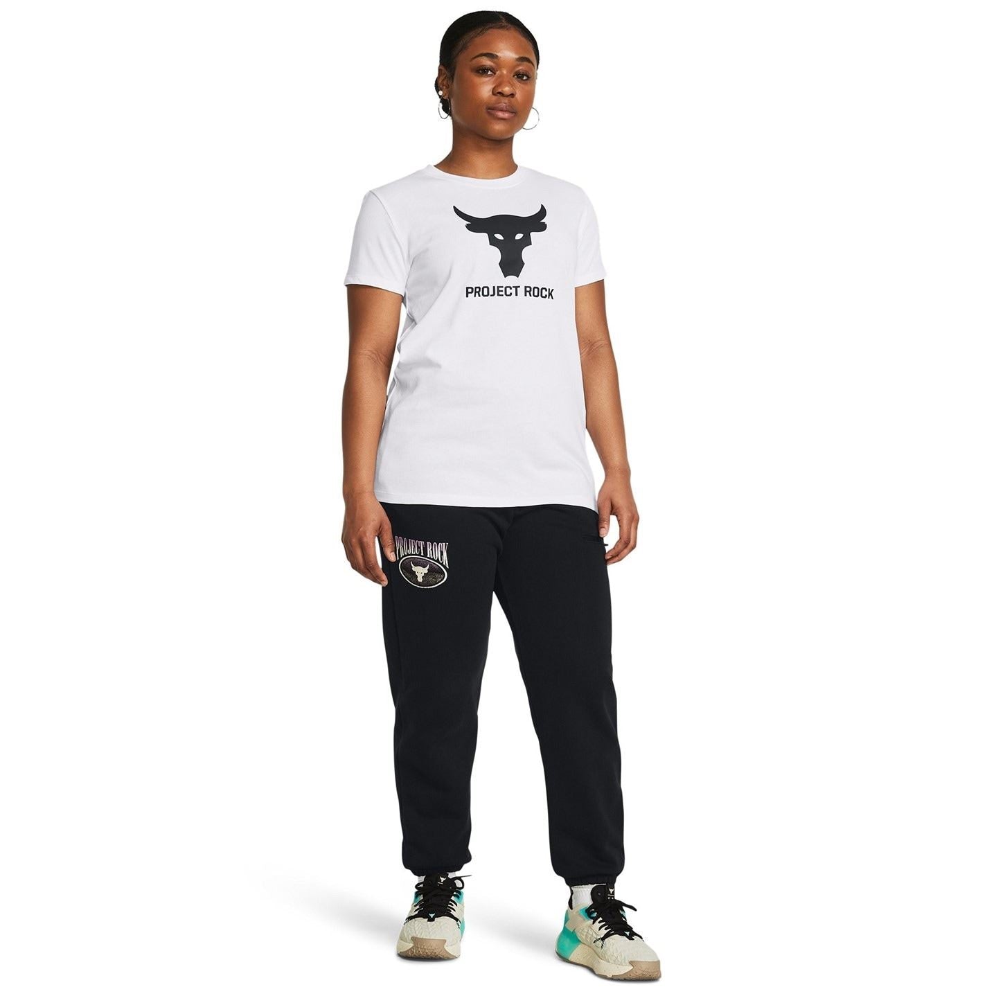 Under Armour Womens Armour Pjt Rck Q1 Hw Terry Pant Tracksuit Bottom