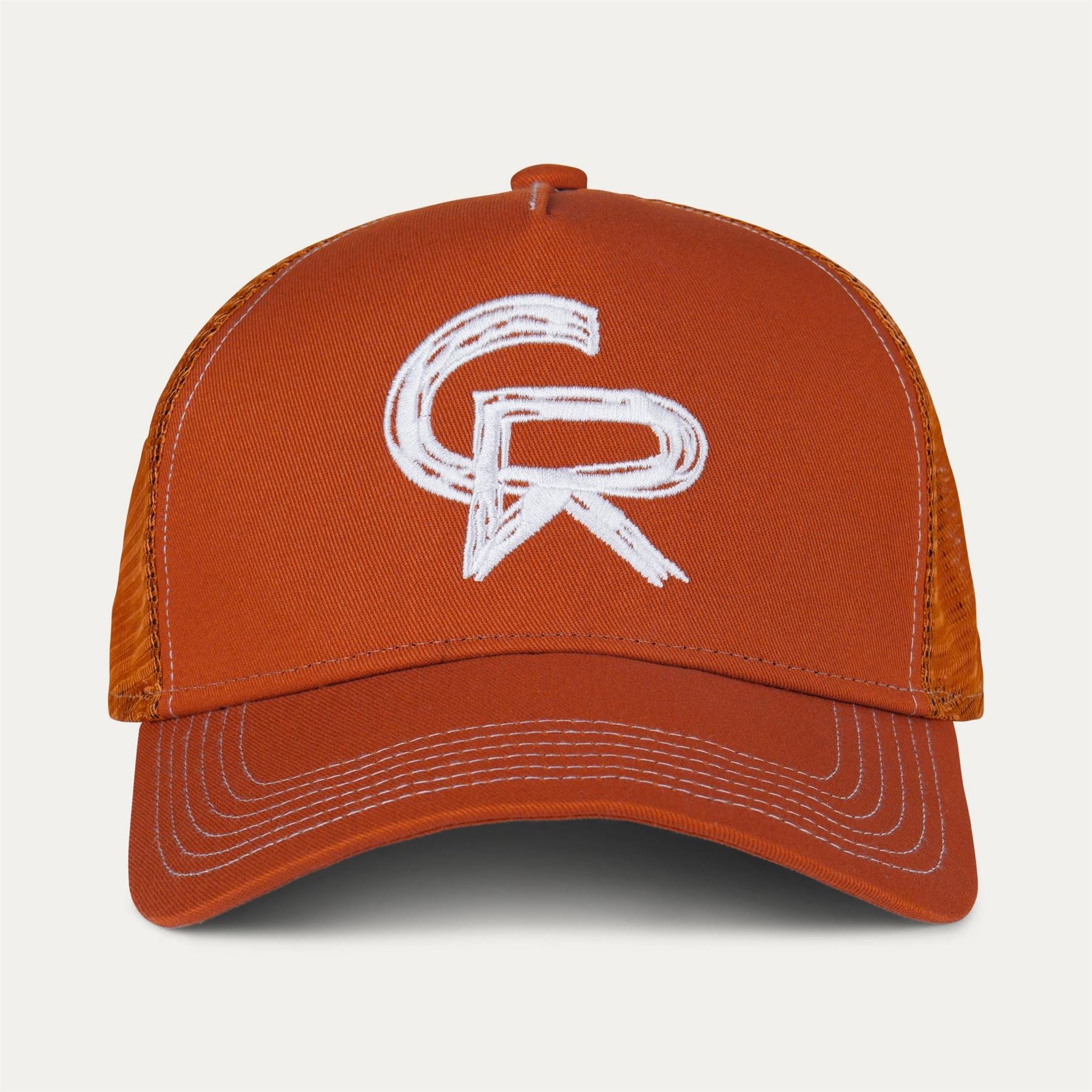 Christian Rose Sketch Lettering Adjustable Trucker Cap