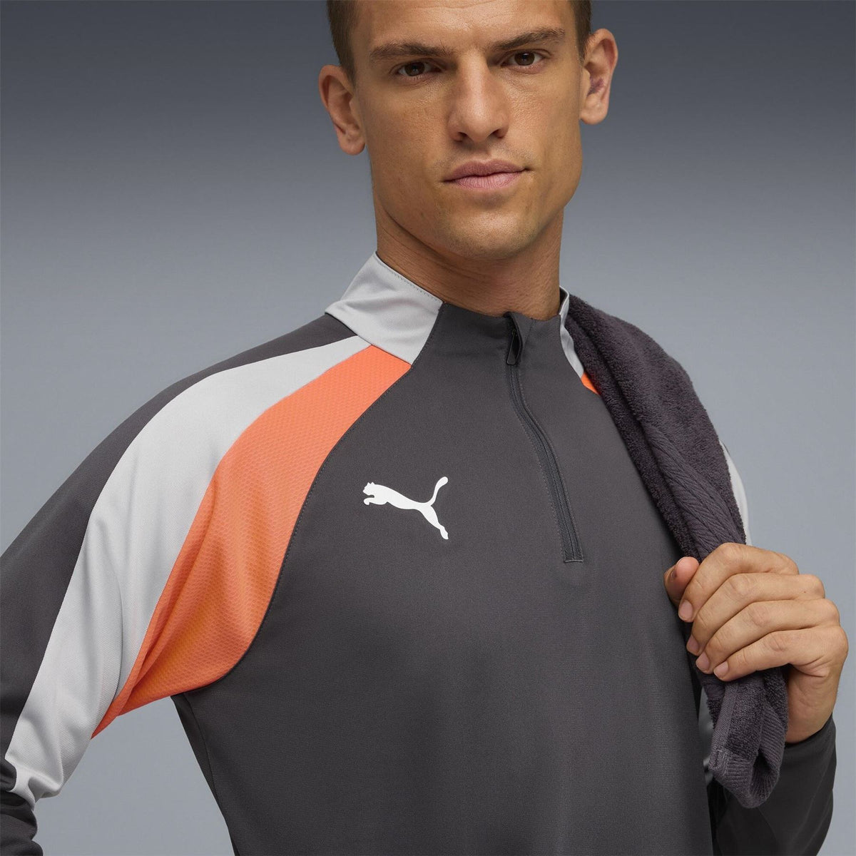 Puma Individualliga Quarter Zip Drill Top
