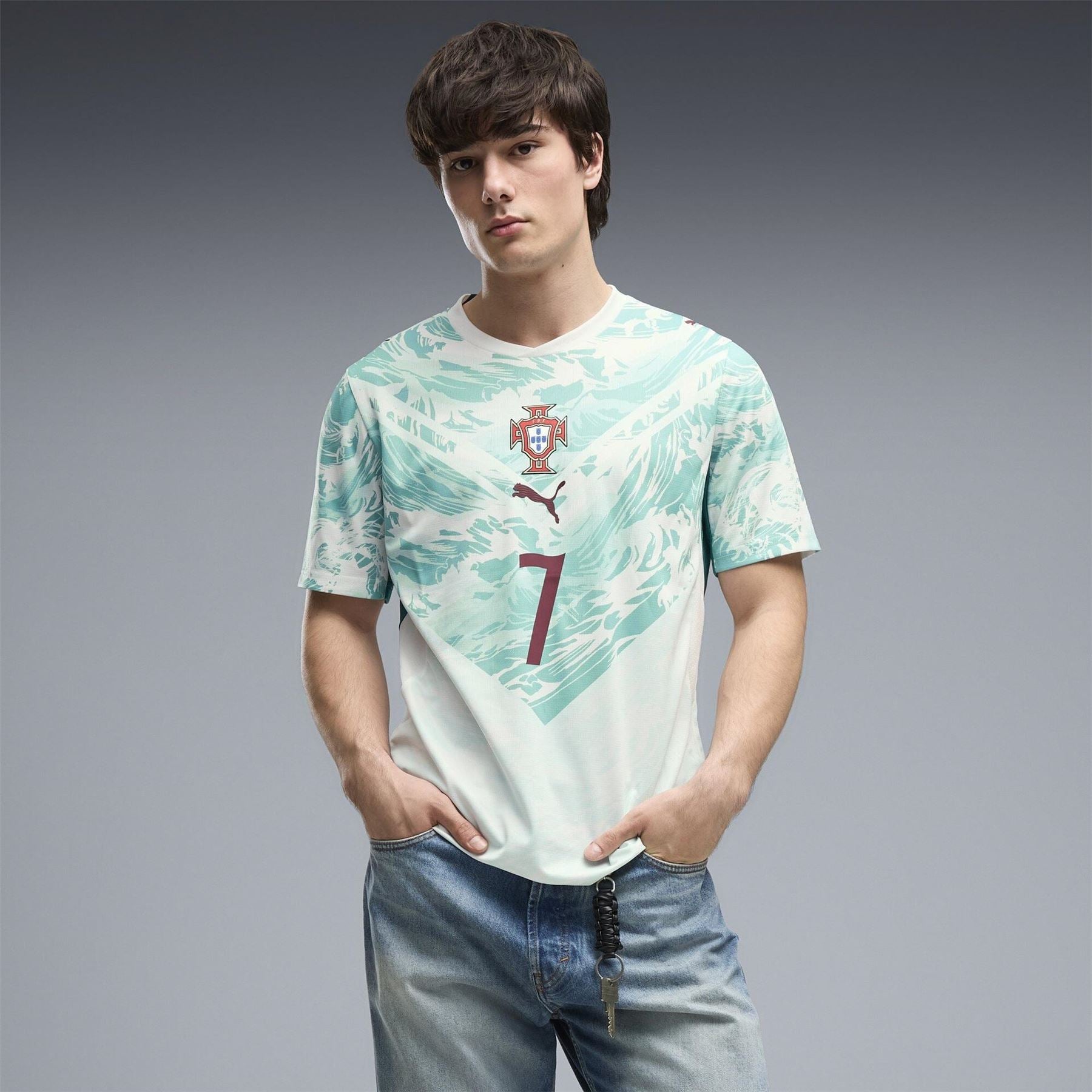 Puma Portuga Away Kit Ronaldo 7 World Cup 2026