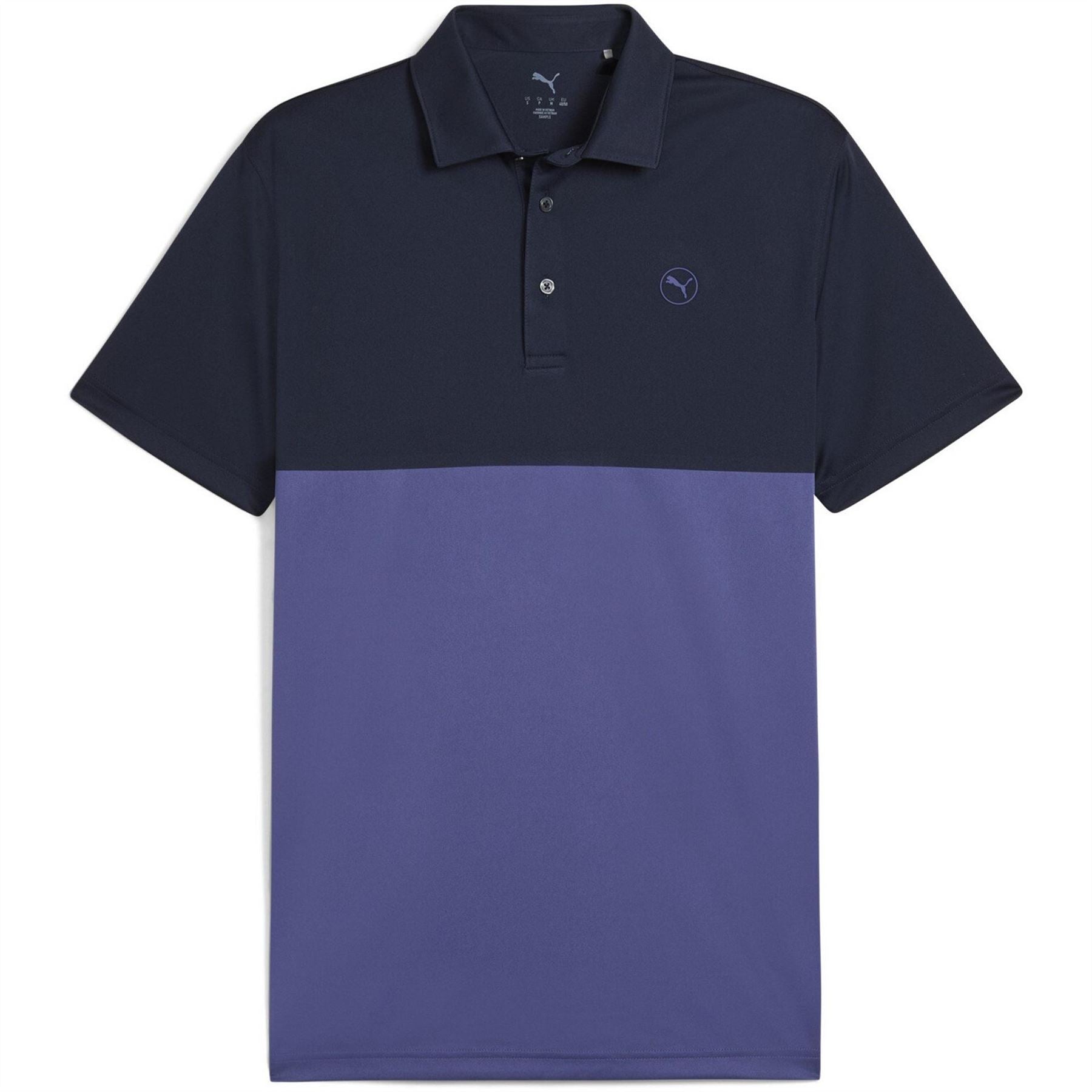 Puma Mens Pure 2.0 Colorblock Polo Shirt