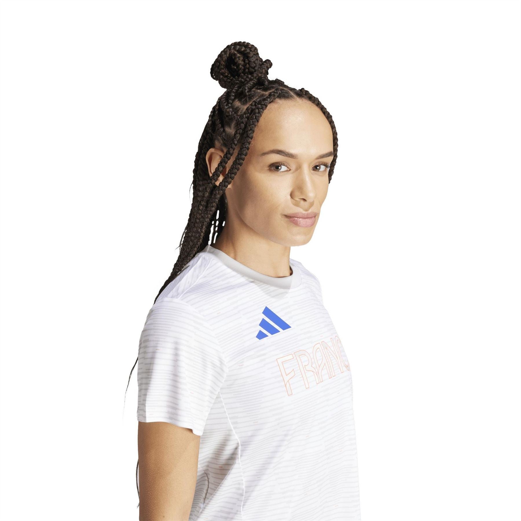 adidas Printed Logo Crew Neck Short Sleeve Jersey T-Shirt