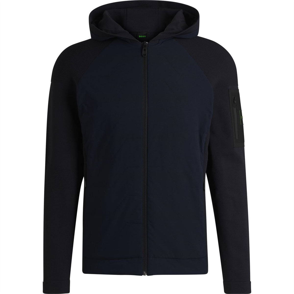 Boss K Desert Hy 01 Green Weather Resistant Breathable Hybrid Jacket