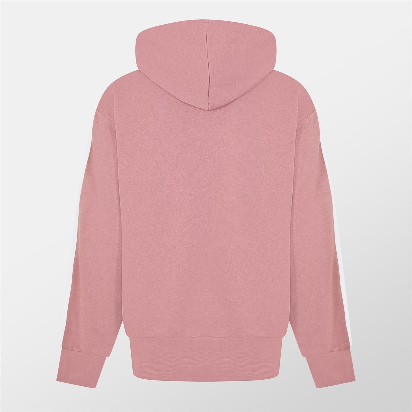 adidas Mens Fleece 3 Stripes Hoodie