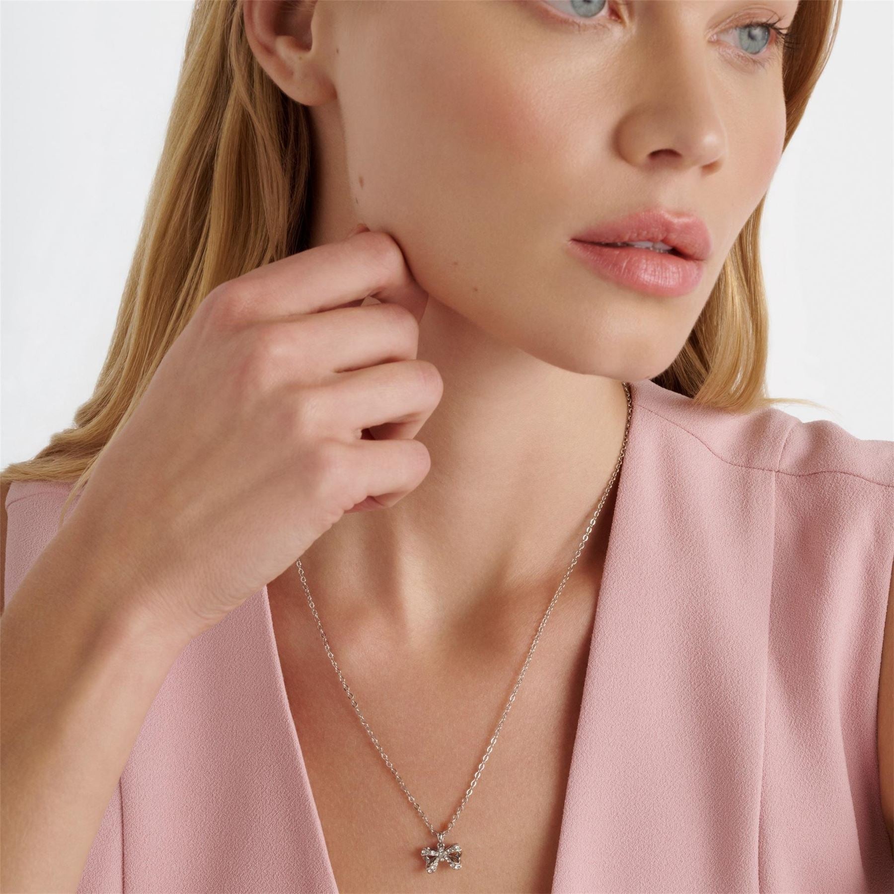 Ted Baker Crestra Crystal Pendant Necklace