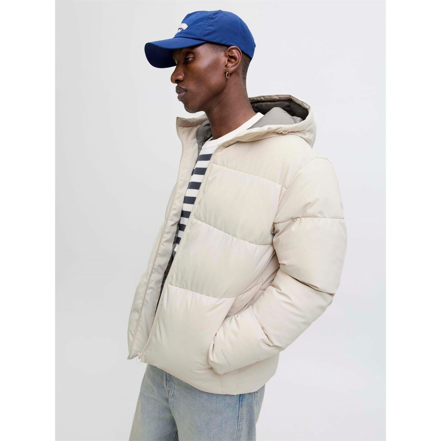 Jack and Jones Global Short Puffer Jacket