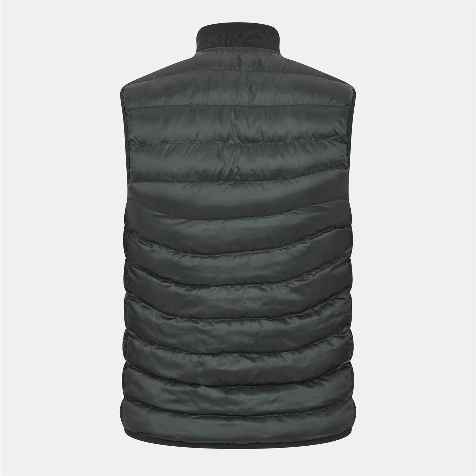 Lacoste Solid Patterned Gilet with Logo