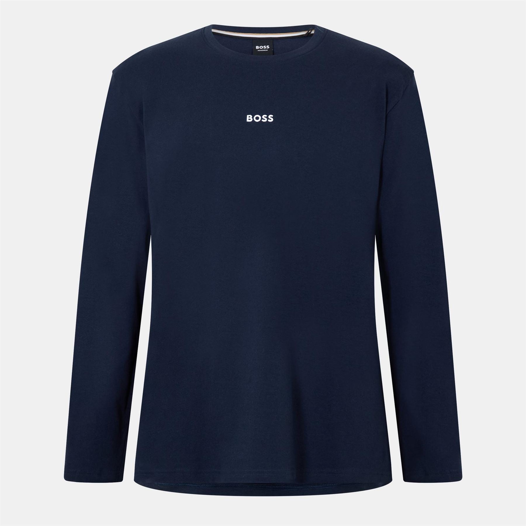 Boss Holiday Set Cotton Long Sleeve Pyjama Set