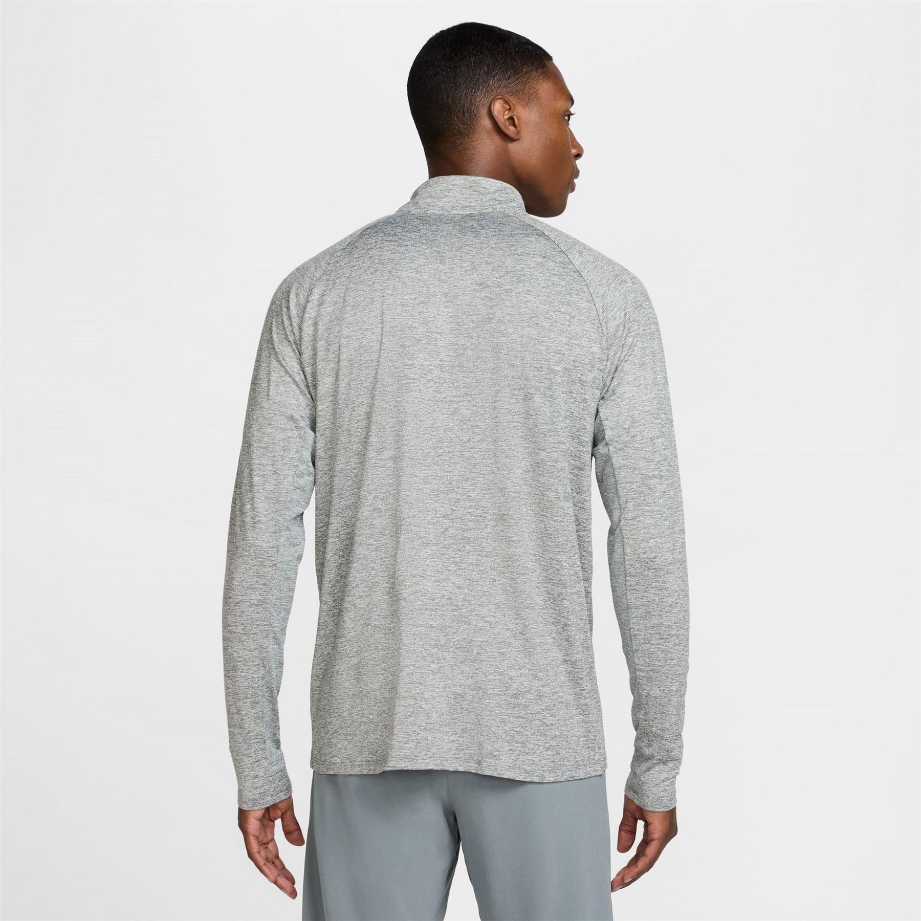 Nike Stride Zip Neck Regular Fit T-Shirt